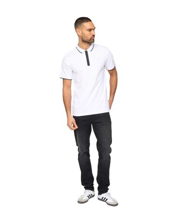 Polo Oakden Homme Blanc Bewley & Ritch