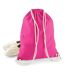Sac De Gym 12 Litres Taille Unique Fuchsia Westford Mill-1