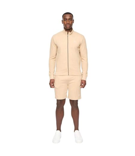 Mens hannings full zip jacket stone Duck and Cover