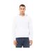 Sweatshirt Polaire À Capuche Unisexe Blanc Bella + Canvas-1