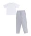 Ensemble De Pyjama Fête Des Mères Motif/style Tête D´ours Femme Blanc Marron Linea-2