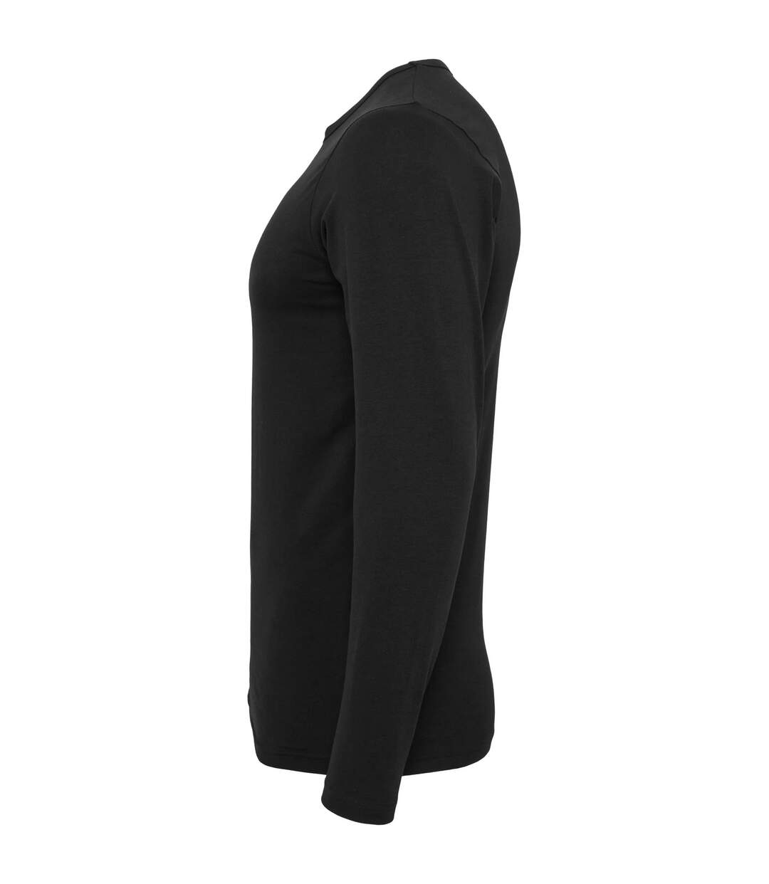 T-shirt Manches Longues Homme Noir Urban Classics-3