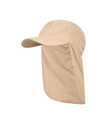 Mountain Warehouse Womens/Ladies Quick Dry Neck Protector Cap (Beige)