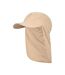 Mountain Warehouse Womens/Ladies Quick Dry Neck Protector Cap (Beige) - UTMW2849