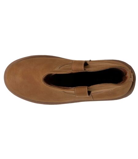 Isotoner Bottines femme haute, confort à mémoire de forme