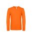 T-shirt Manches Longues #e150 Homme Orange B&C-1