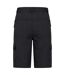 Mens Explore Cargo Shorts Black Mountain Warehouse-2