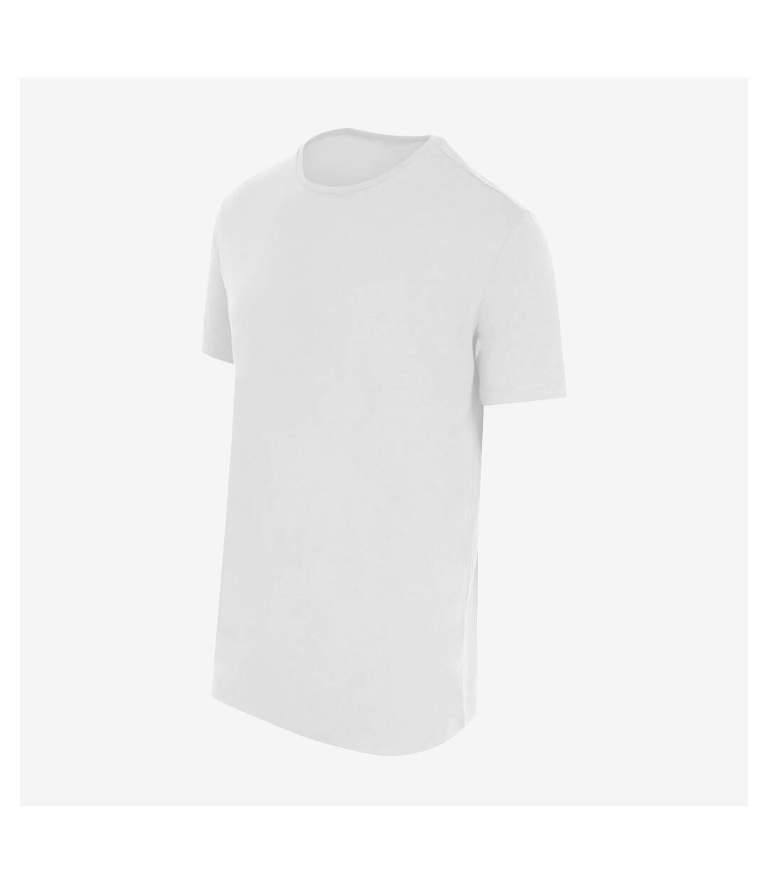 T-shirt fitness unisexe blanc AWDis