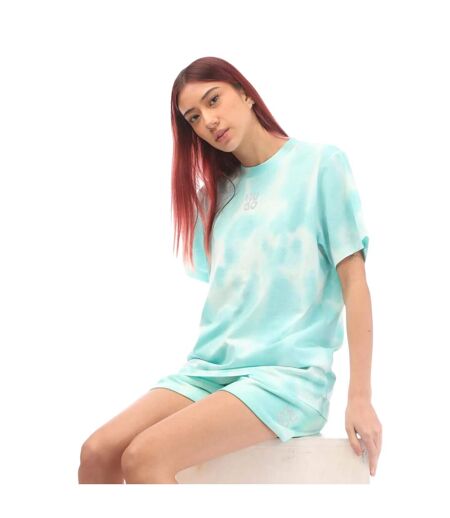 T-shirt femme bleu / blanc Hugo
