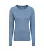 Womens/ladies stance soft touch long-sleeved t-shirt navy Mountain Warehouse