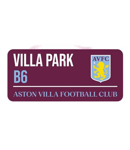 Aston Villa FC - Plaque de rue (Bordeaux) (Taille unique) - UTSG30851