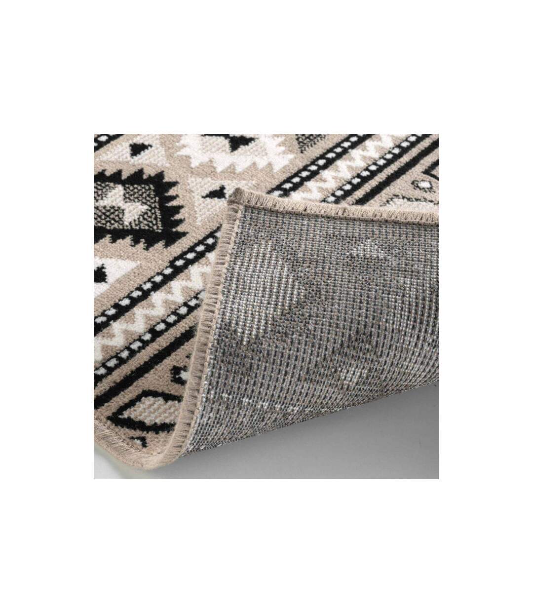 Tapis Déco Sakari 68x110cm Taupe-3
