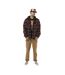 Sur Chemise homme en flanelle à carreaux et capuche détachable Howard Vondutch-1