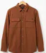 CHALLENGER BASTIEN2 — Surchemise molleton camel : le confort chaud au style décontracté-5