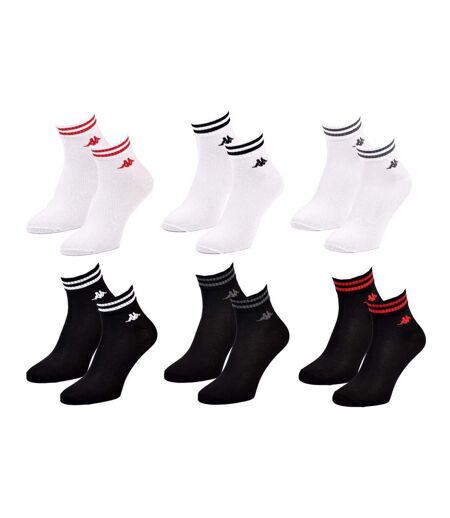 Chaussettes KAPPA QUARTER - Pack de 6 pcs 0215