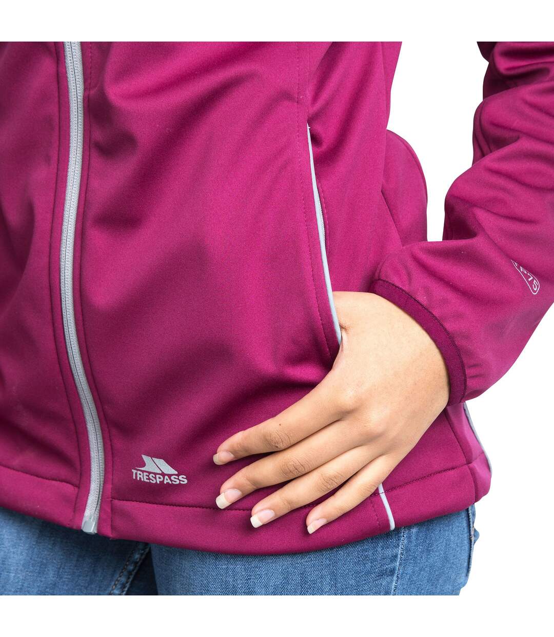 Trespass Siseley - Veste softshell imperméable - Femme (Raisin rouge) - UTTP3315