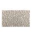 Tapis de Bain Friza 45x75cm Blanc & Marron-1