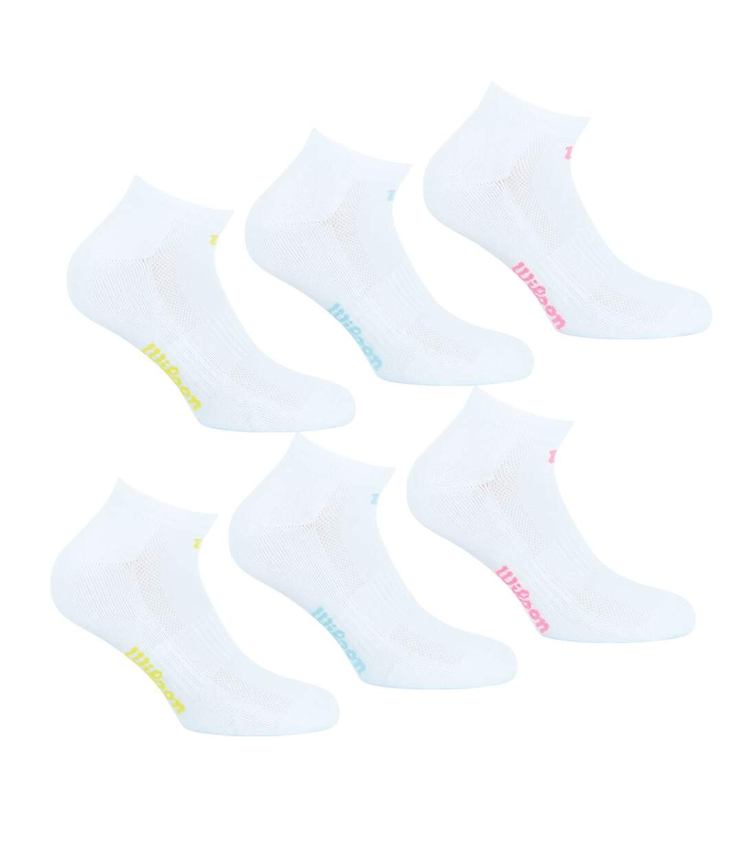 Lot de 6 paires de chaussettes basses femme Essentiel Wilson