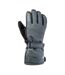 Gants De Ski Motif/style Logo Axel Homme Gris Foncé Chiné Noir Iguana-1