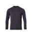 Sweatshirt Crossover Pour Hommes Bleu Marine Foncé Mascot-1