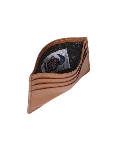 Wesley Leather Card Holder One Size Tan Osprey