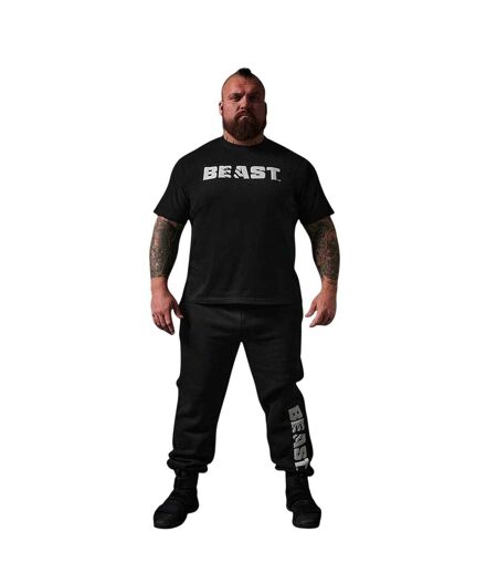 T-shirt Motif/style Central Homme Noir BEAST