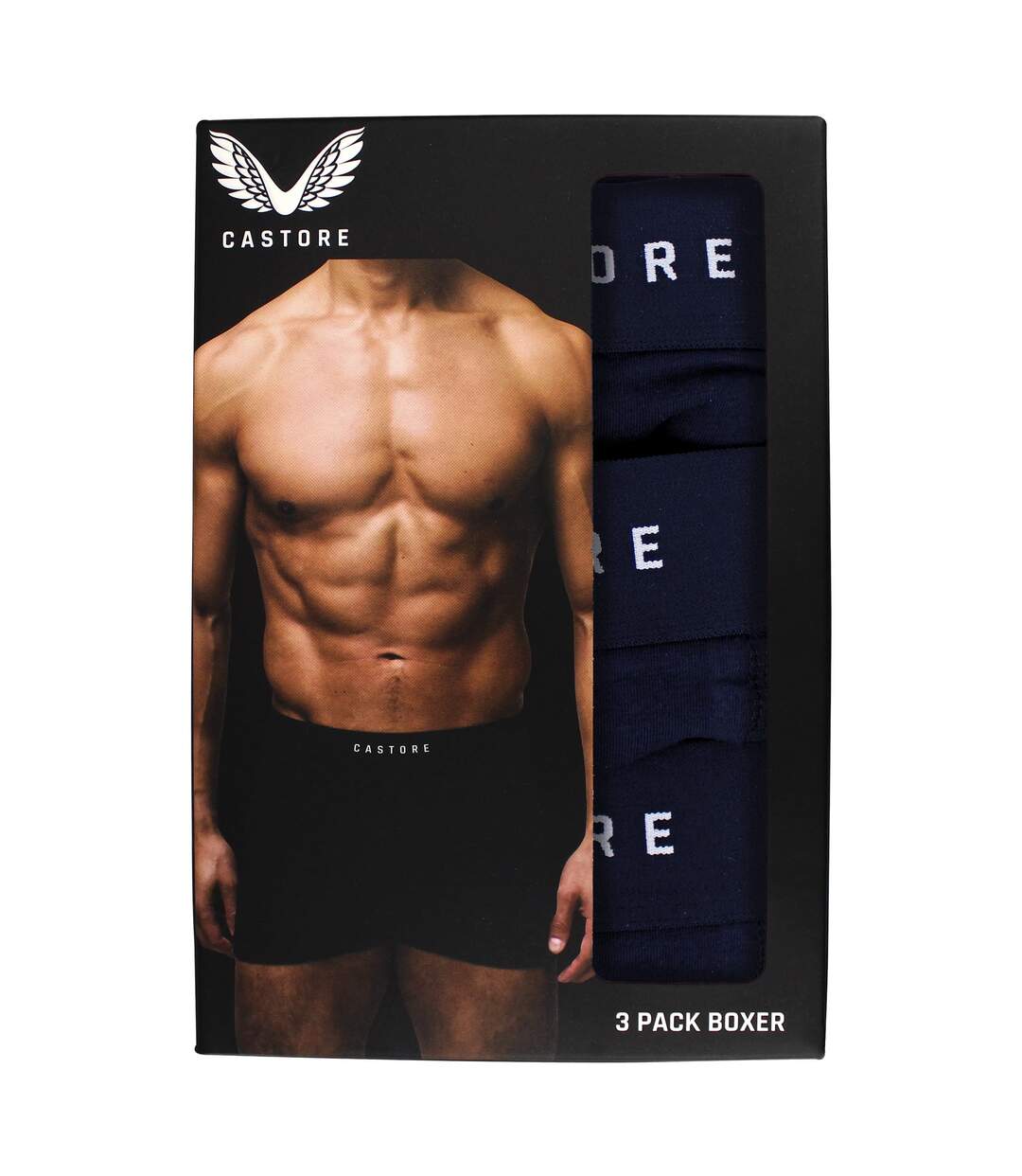 Castore - Lot de 3 boxers homme en coton doux et confortables-2