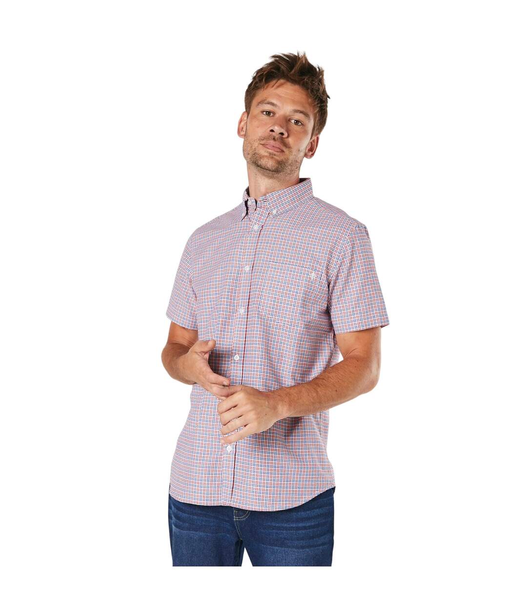 Chemise wall homme rouge Maine