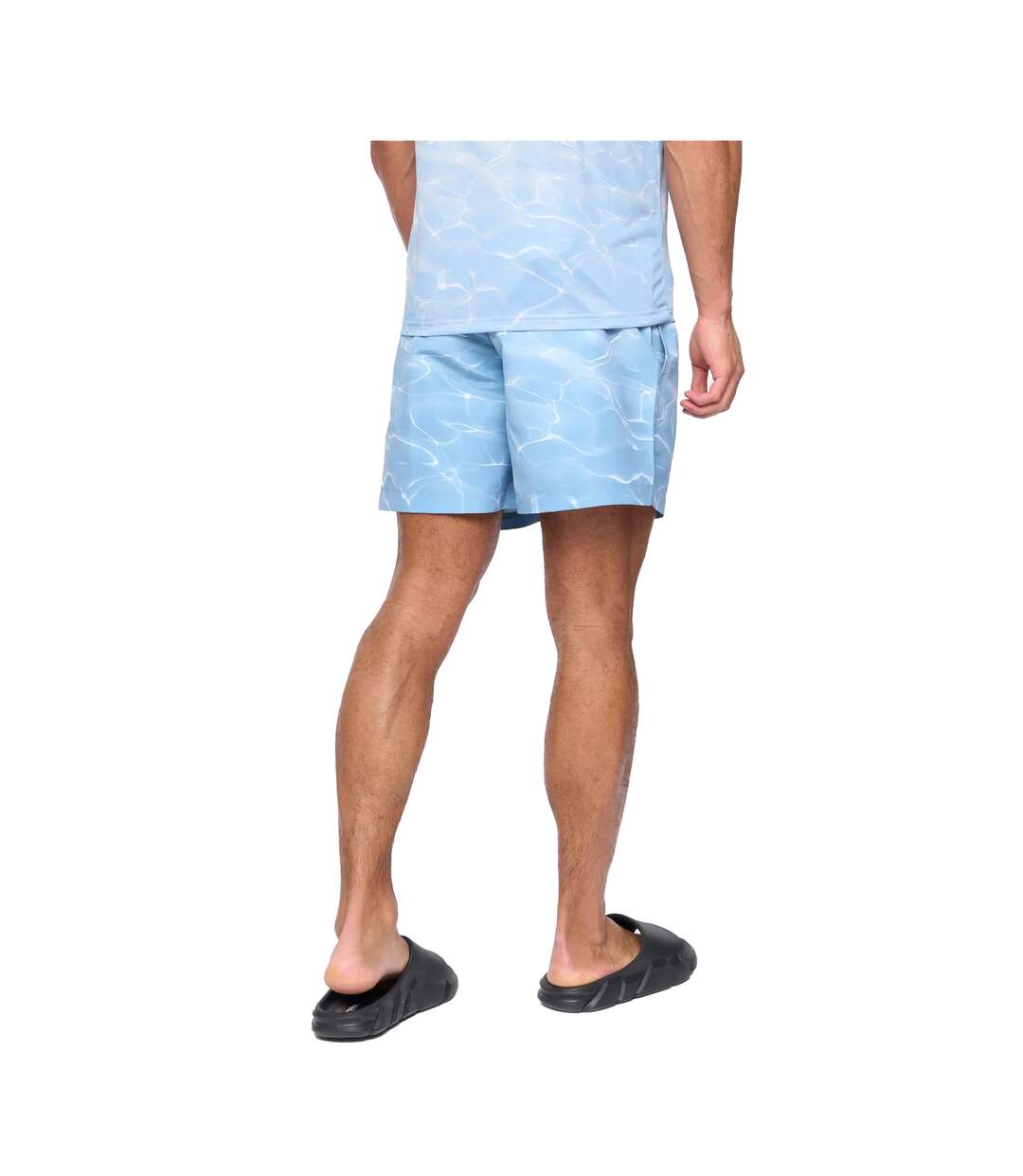 Short De Bain Henpool Homme Bleu Denim Henleys-3