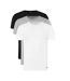 Lot de trois t-shirt blanc/noir/gris homme tommy hilfiger stretch-1
