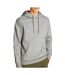 Sweat à capuche gris moyen homme tommy hilfiger flag hoodi - l-1