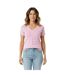 T-shirt Motif/style À Rayures Femme Rose Écru Tommy Hilfiger-4