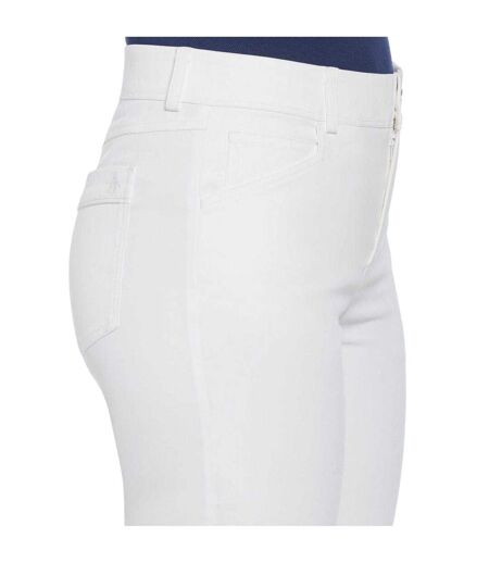 Womens/ladies Veronica Slim Golf Trousers Bright White Original Penguin