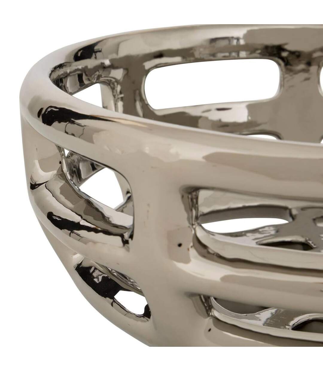 Coupelle Design en Céramique Sky 29cm Argent-2