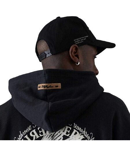 Casquette De Baseball Capper Noir Fiftyfive