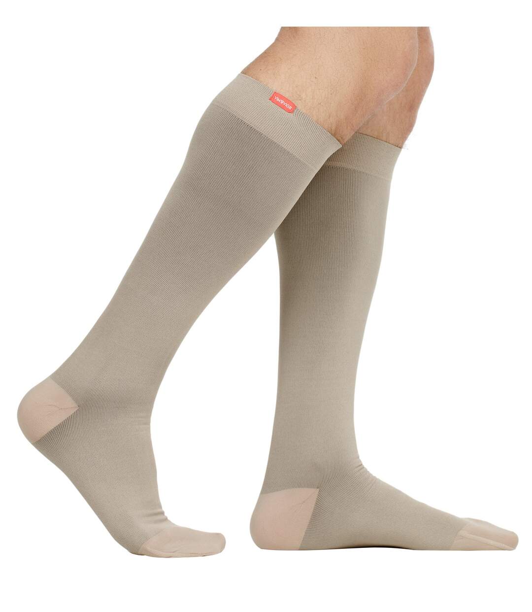 Nylon Wide Calf Graduated Compression Socks 15-20 mmhg | VIM&VIGR
