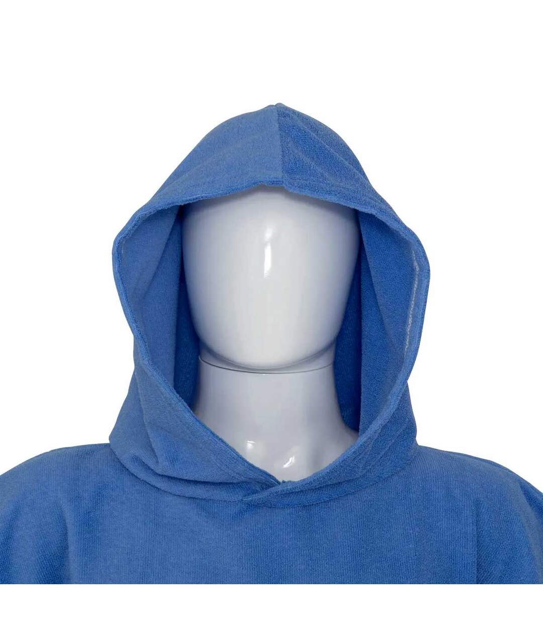 Poncho de Plage en Microfibre Azul 80x100cm Bleu-3