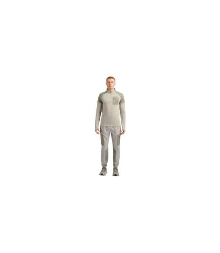 Mens Colour Block Tracksuit Bottoms Grey ALTRYN