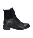 Womens/ladies Leather Ankle Boots Black Jose Beut-4