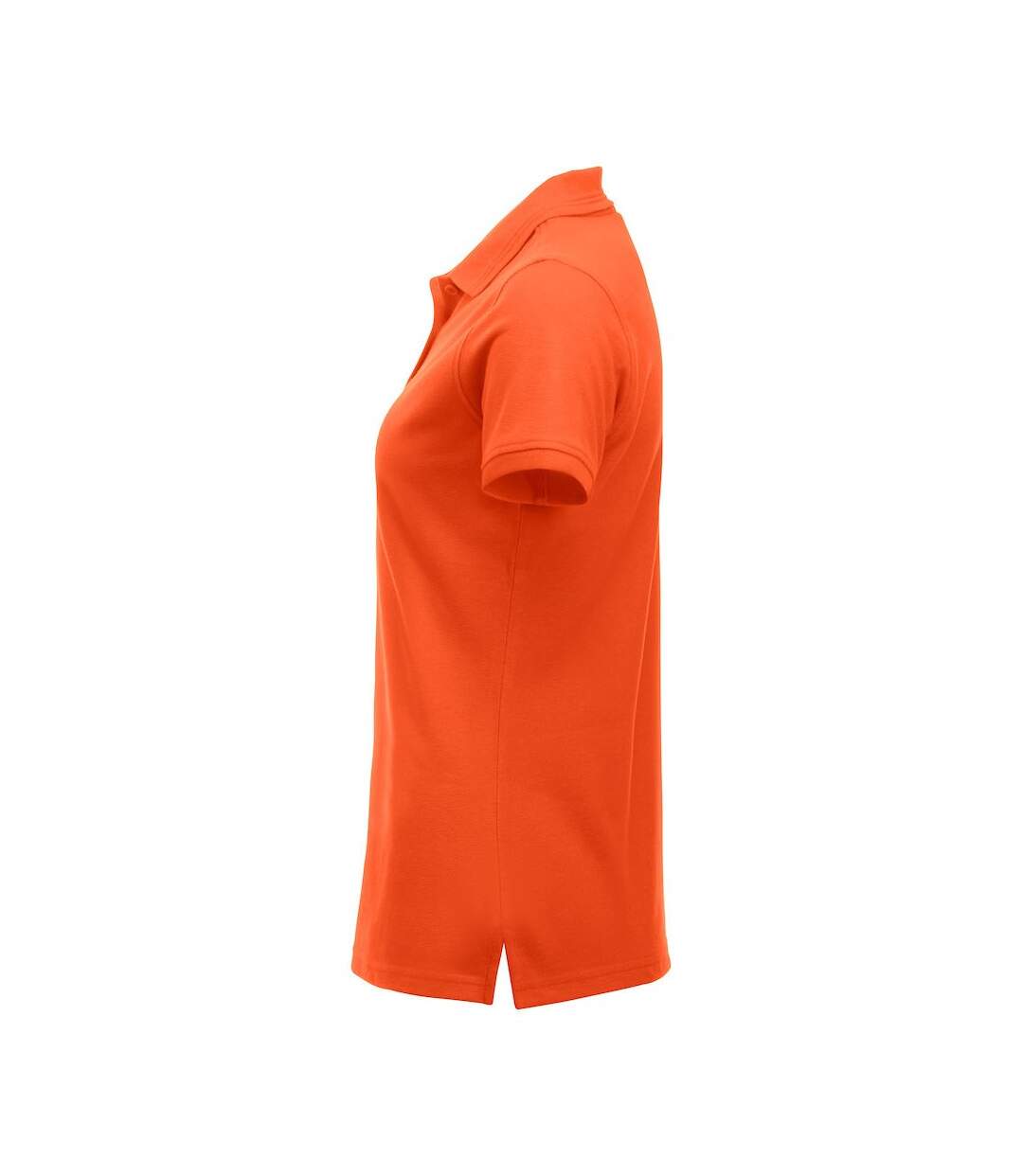 Polo manhattan femme orange sang Clique-3