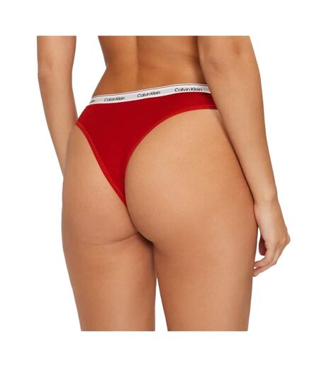 String rouge femme calvin klein jeans brazilian - l