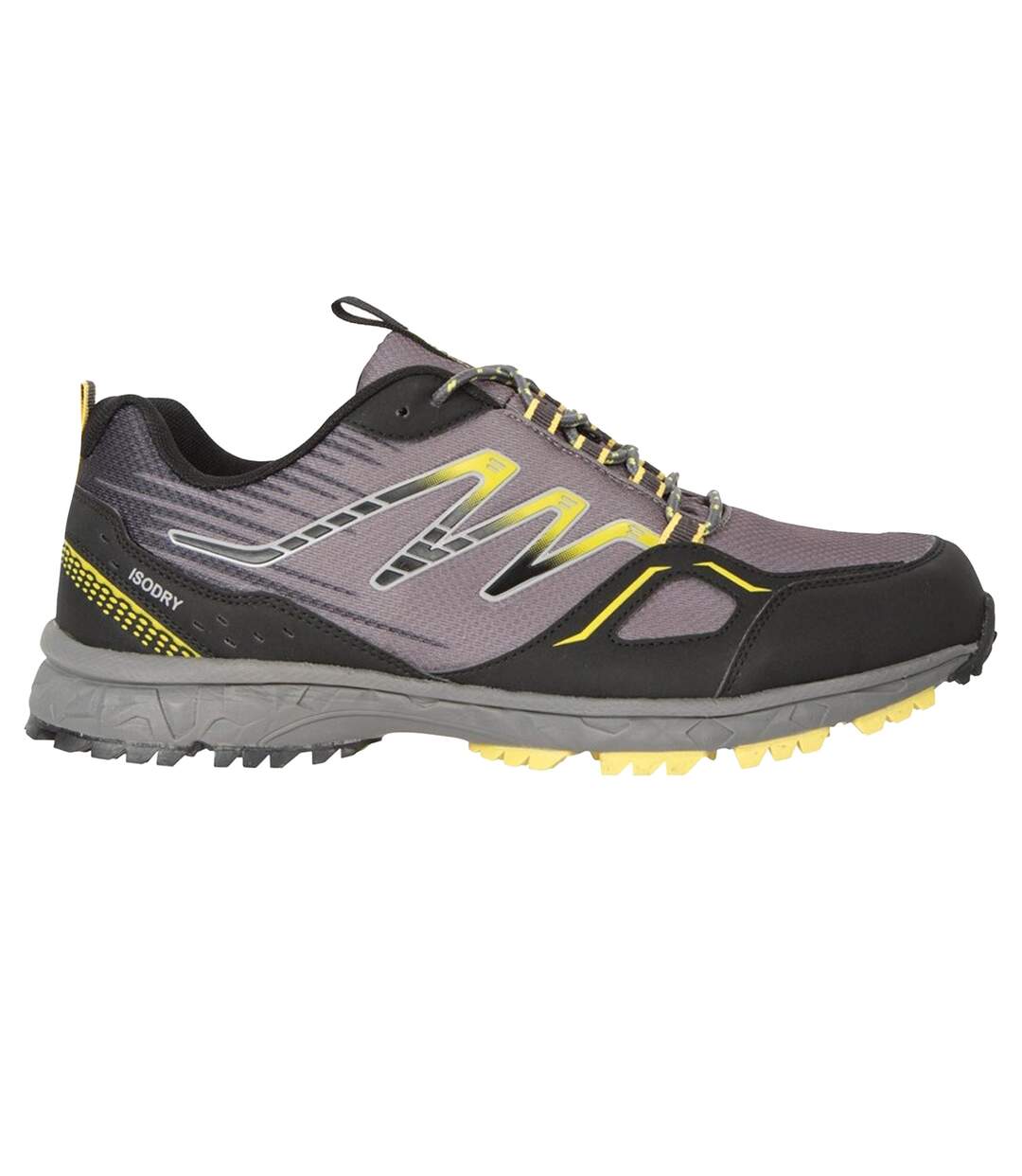Mens Enhance Trail Waterproof Running Trainers Grey Mountain Warehouse-4