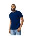 T-shirt Motif/style Uni Softstyle Adulte Bleu Marine Gildan-1
