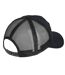 Mens Embroidered Patch Trucker Cap Black SoulCal-2