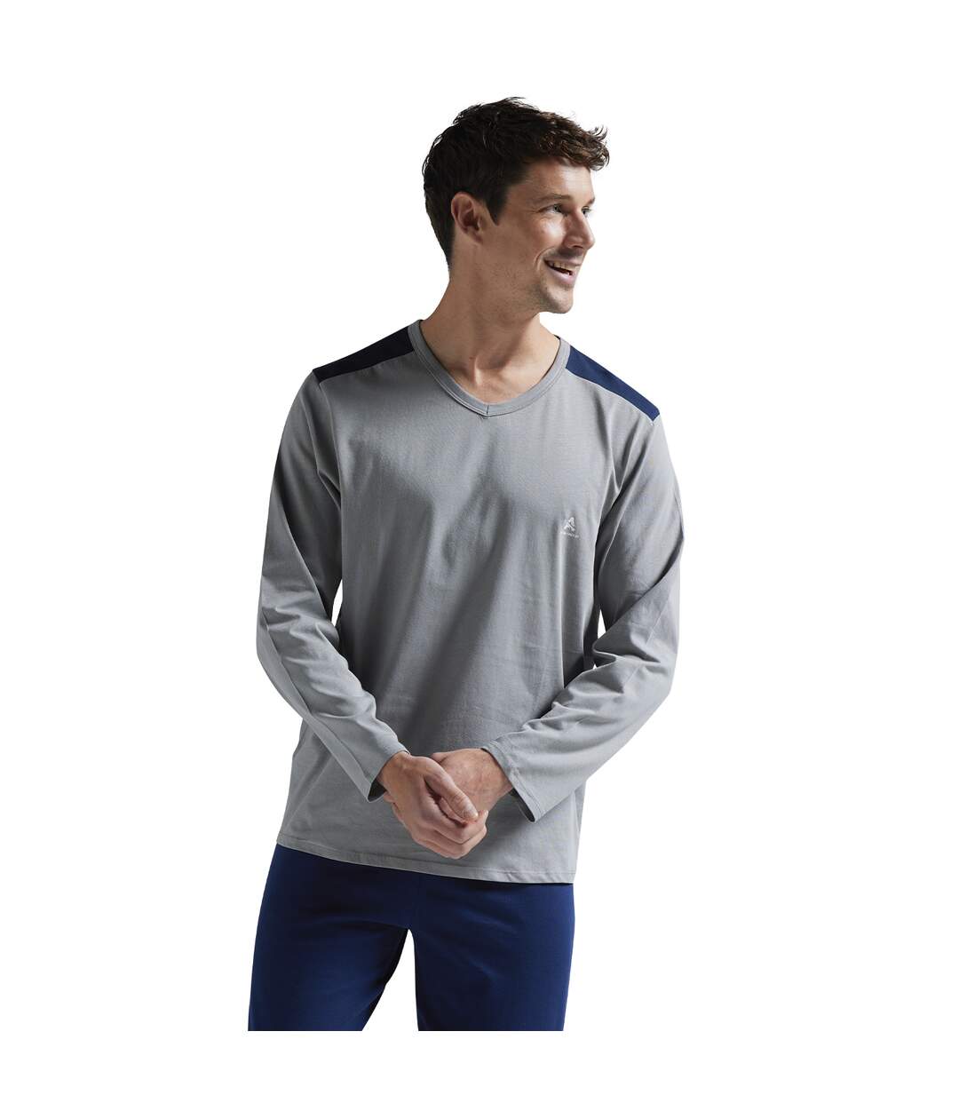 Pyjama long homme Ecopack Construction Athena-1