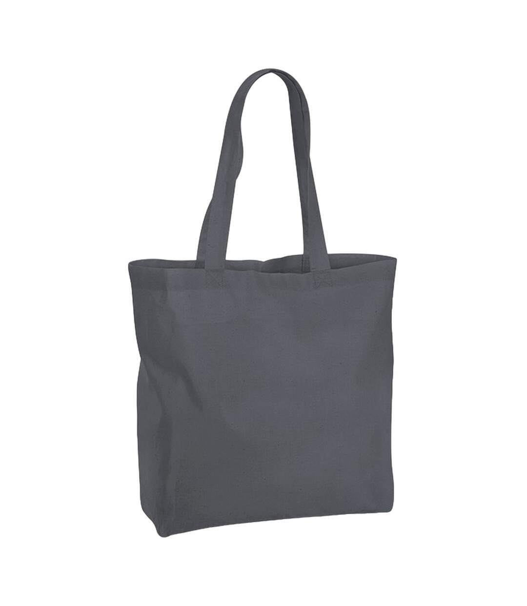 Tote Bag Bag For Life Taille Unique Gris Foncé Westford Mill-1