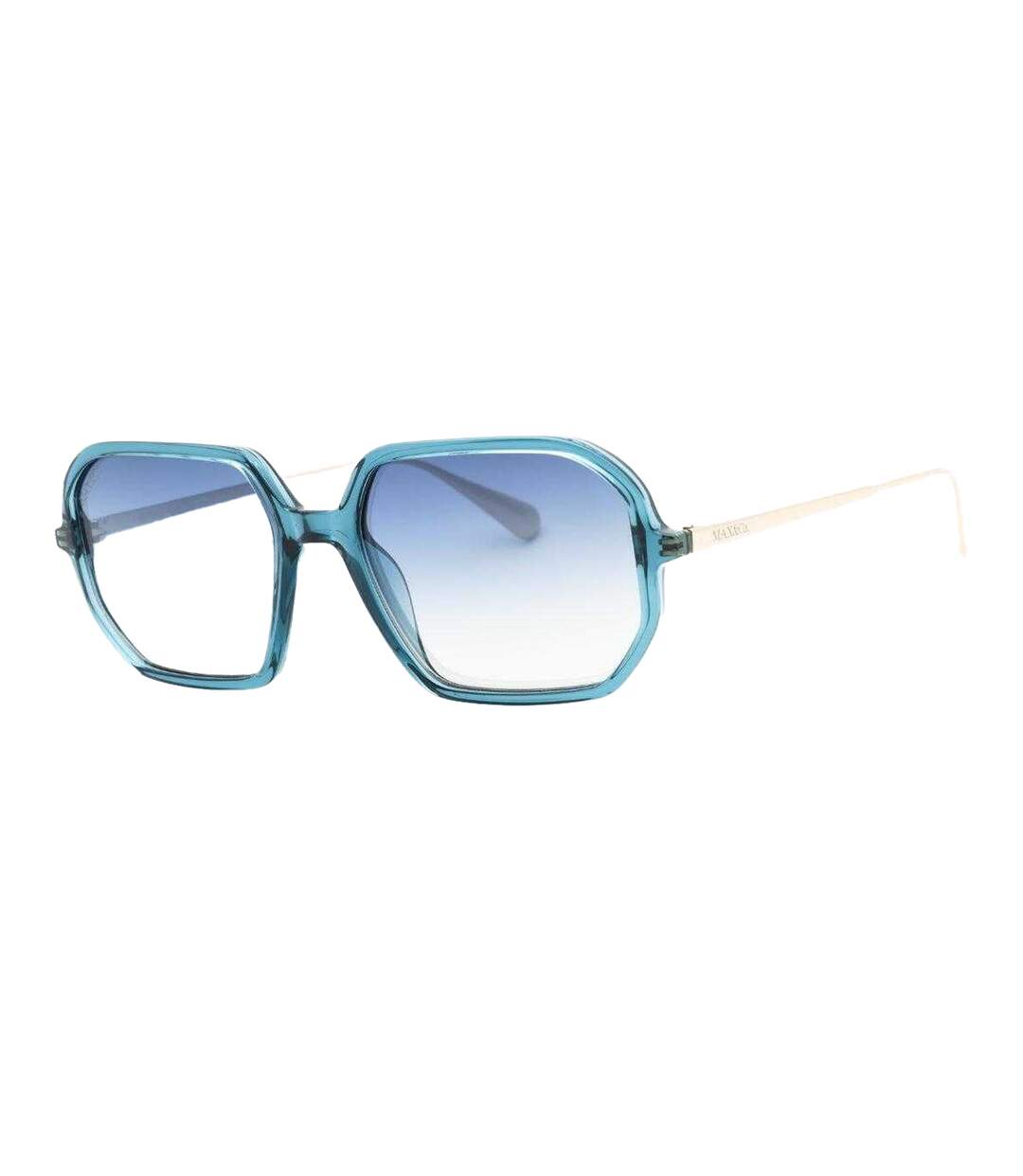 Womens/ladies Gradient Sunglasses One Size Turquoise Blue Max & Co-2