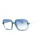 Womens/ladies Gradient Sunglasses One Size Turquoise Blue Max & Co-2