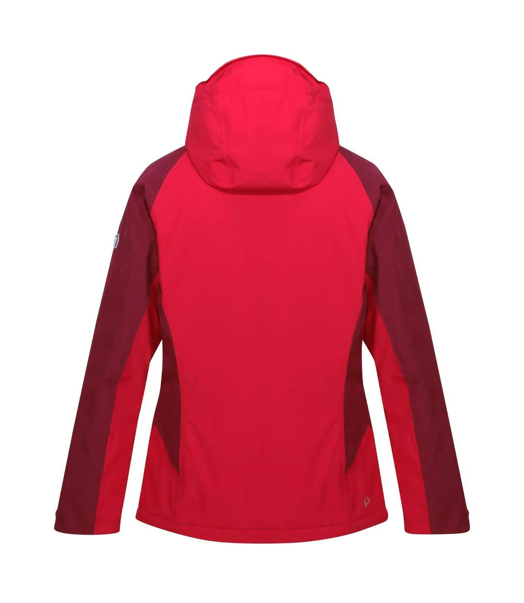 Womens/ladies Highton Waterproof Padded Jacket Dark Cerise Purple Potion Regatta-2
