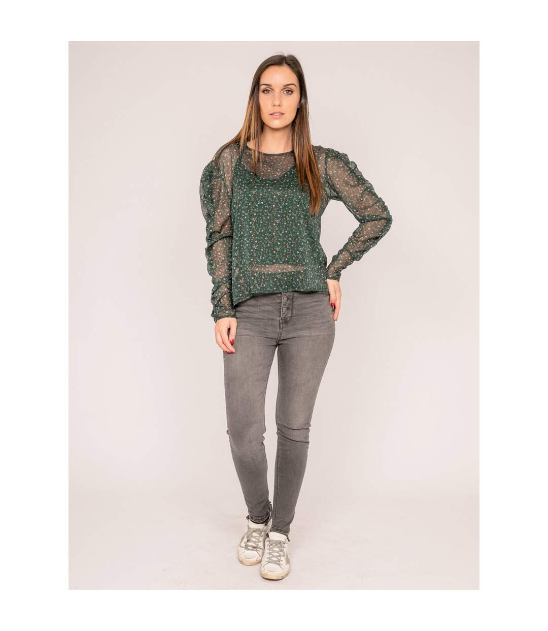 Top fluide imprimé FELOMENE - Dona X Lisa-4